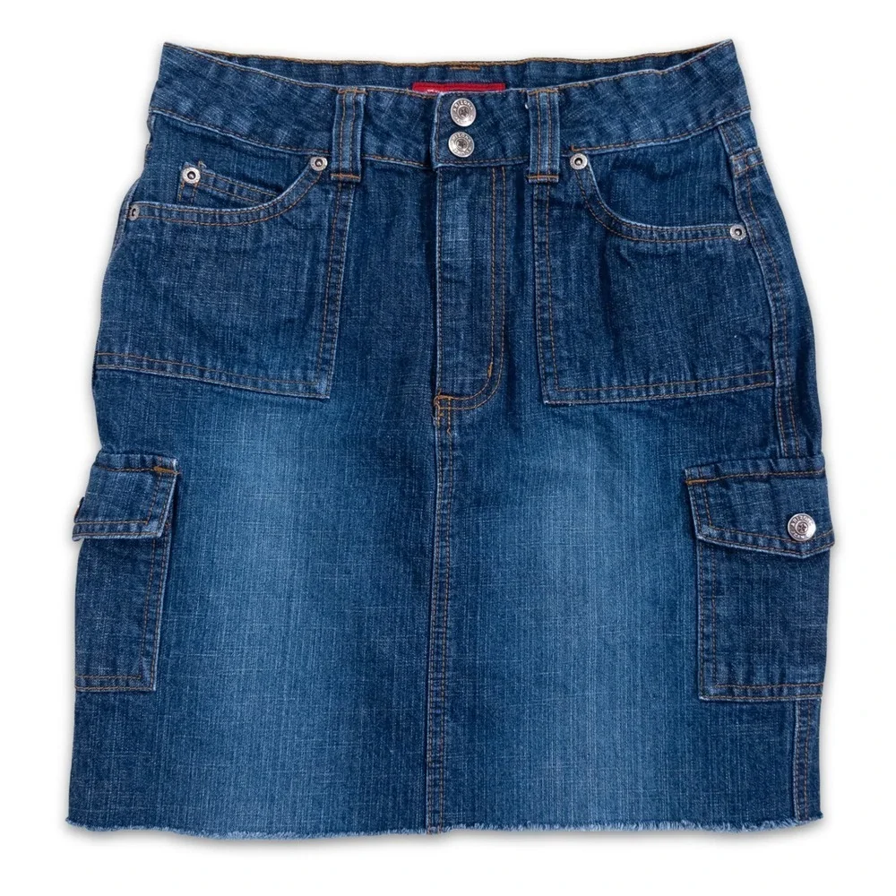 Arizona Denim Skirt Girls Size 12 Casual Trendy‎